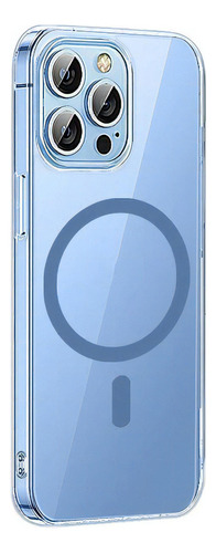 Wiwu Crystal Magsafe Funda Para iPhone 14 Pro Max Mcc101 Color Azul