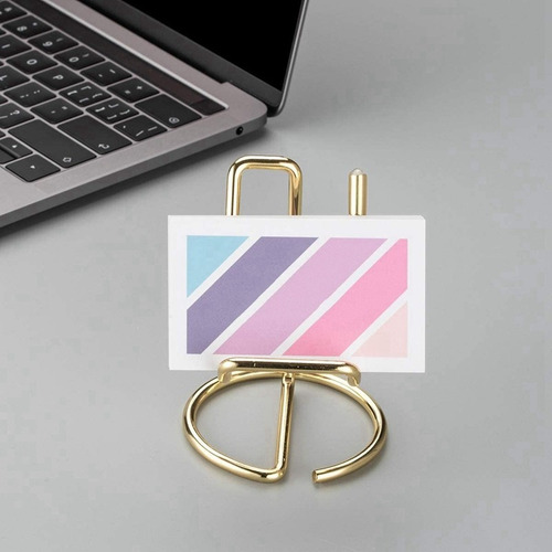 Wh 2 Tarjeteros For Escritorio, Pantalla De Metal For