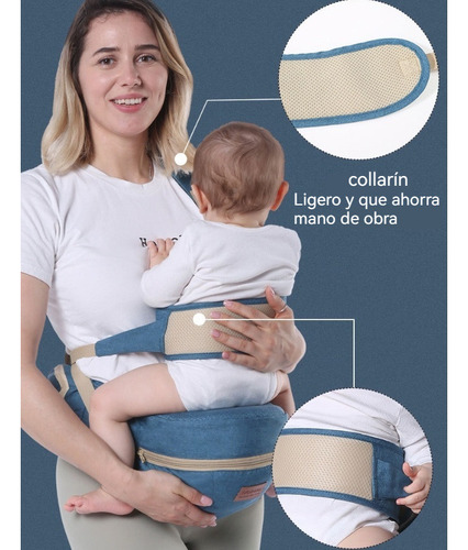 Baby Waist Taburete De Cintura Ligero Con Asiento Delantero