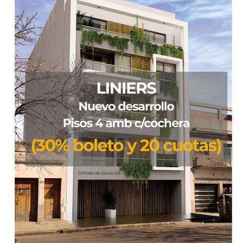 Imagen 1 de 9 de Venta Departamento - Liniers- En Pozo  Semipisos Con Cocheras . Financiacion