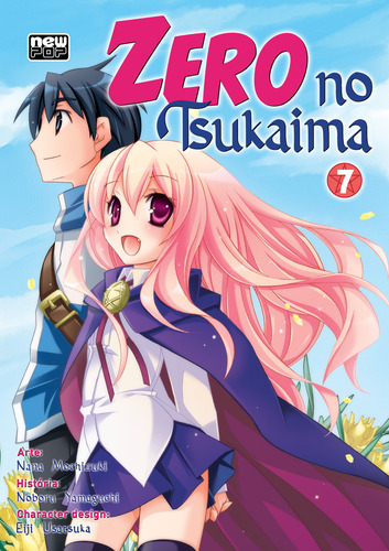 Zero No Tsukaima (mangá): Volume 7 (final), De Noboru Yamaguchi. Editorial Newpop, Capa Mole, Edição 1 Em Português, 2025