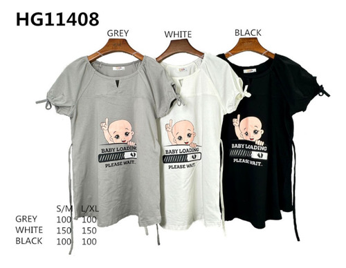 Polera Maternal Algodon Baby