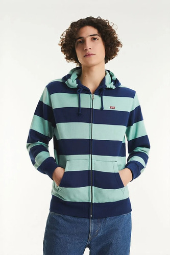 Campera Levis Core Ng Zip Up Stripe