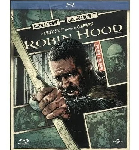 Robin Hood | Película Bluray Español Colección Russell Crowe