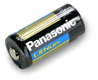 10 X Pila Litio Cr123a Panasonic Lithium 3v Cr123 San Martin