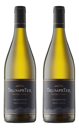 Pack X2 Vino Blanco Trumpeter Chardonnay 750ml Rutini Wines
