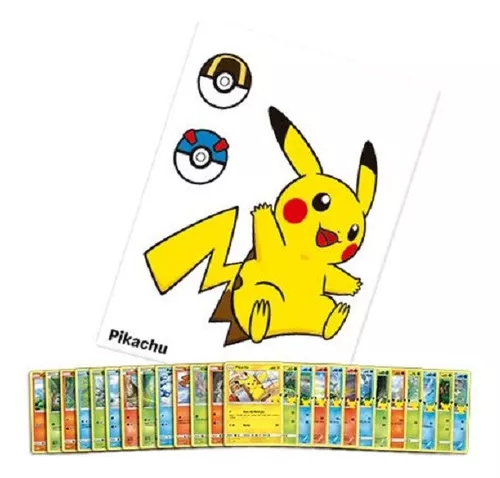 Coleção Completa Cartas Pokémon Mc Donalds 25 anos - 25 cartas comuns