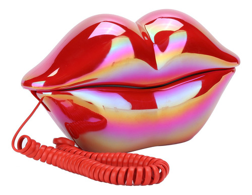 Galvanoplastia Moda Engraçado Lábios Telefone