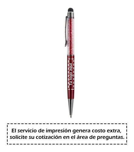 Imagen 3 de 10 de Paquete De 10 Bolígrafo Retráctil Con Apariencia Metálica