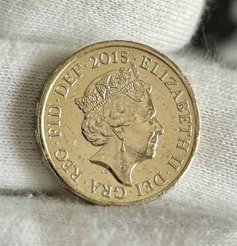 3 Moedas Oficiais De 1 Libra Rainha Elizabeth E Rei Charles