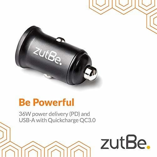 Dual Usb Pd Qc 3.0 36 Cargador Metal Para iPhone iPad