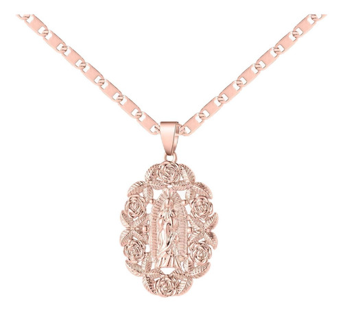 Collar Genérico De La Virgen María, Colgante Con Dije De Gua