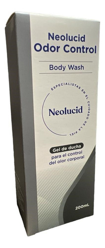 Neolucid Odor Control Gel Ducha Control Olor Corporal 200ml 