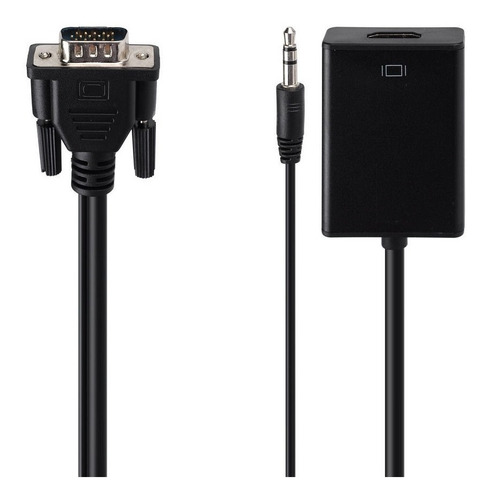 Imagen 9 de 9 de Adaptador Convertidor Vga A Hdmi