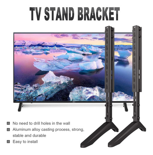 Universal Tv Mount Stand Tabletop, Tv Legs Tv Base Stand Rep
