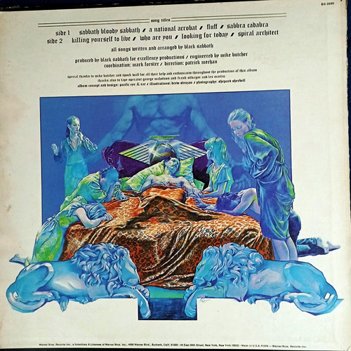 Black Sabbath Sabbath Bloody Sabbath Edición Original 1974 (Usado)