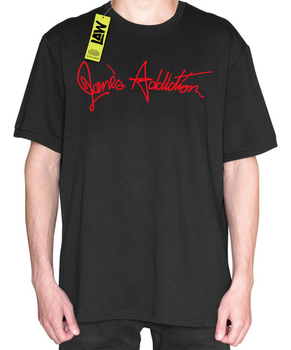 Remera Janes Addiction - 100% Algodón - Unisex