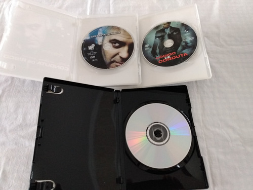 3 Dvd Conduta De Risco+ Queima De Arquivo+ Código De Conduta