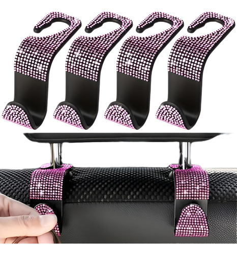4pz Ganchos Para Asiento De Coche Asiento Trasero