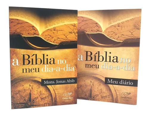 Kit Livro E Diario A Biblia No Meu Dia A Dia Jonas Abib