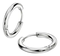 Comprar Set De Aros De Hombres Plata Aros Mujer Aros Argolla Acero