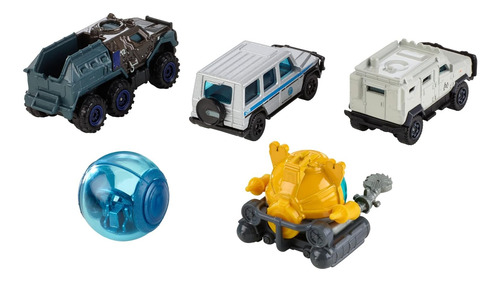 Jurassic World Toys 1:64 Cast-cast Cast Y Dinosaur 5 Paquete