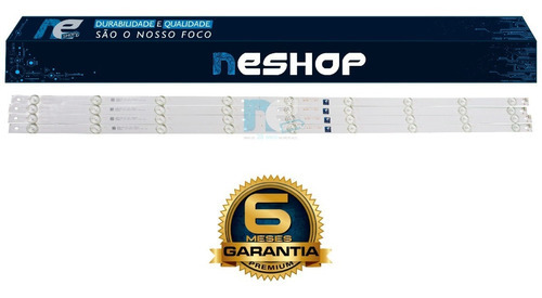 Kit Barras Led Neshop Para Tv Ph49f30dsgwa Ph49f30dsgwac