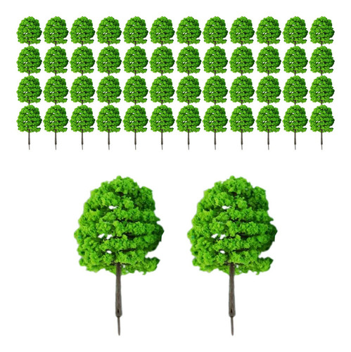 50 Pzs Árbol Miniatura 1100 Modelo Mini Estilo D