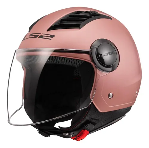 Casco Moto Mujer Integral Ls2 353 Rapid Xtreet Negro Rojo Pr