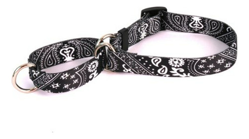 Collar Martingale Bandana Negra, Extra Pequeño 10