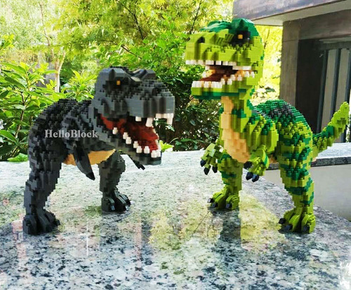 Tiranosaurio Rex Jurassic World Mini Bloques De Construcción