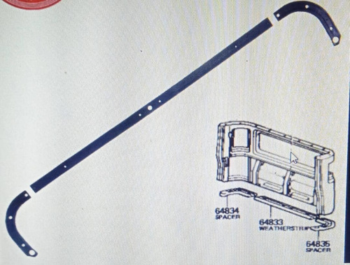 Aislador Cabina Toyota Hembrita 2f, 3f Fj45. 