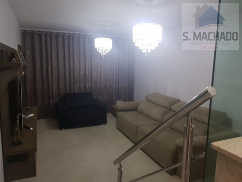 Imagem 4 de 15 de Sobrado Para Venda Em Santo André, Parque Marajoara, 3 Dormitórios, 1 Suíte, 2 Banheiros, 2 Vagas - Ve1626_2-1024663