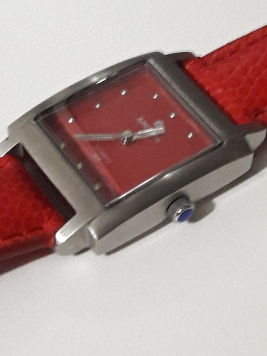 Reloj Dama Junghans Cuarzo Con Cuero Cristal Original Color