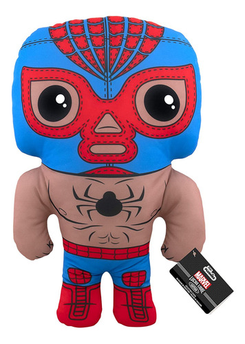 ¡funko Pop! Peluche: Marvel Luchadores- 17.5 Spider-man