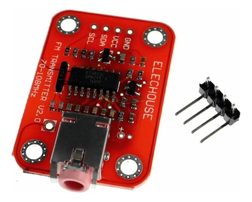 Módulo Transmisor Fm V2.0 Radio Fm Digital