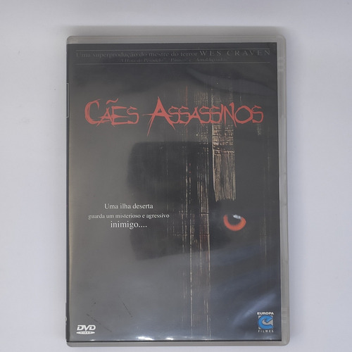 Dvd Cães Assassinos - Wes Craven Filmes Em Dvd (Usado)