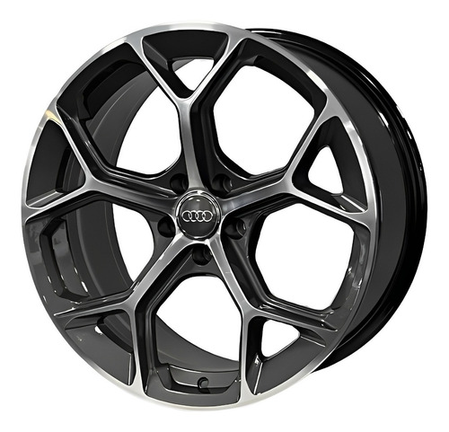 04 Rodas Audi Rs5 2023 Aro 19 Grafite + 04 225/40/19