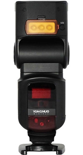 Flash Ttl Para Canon Com Rádio E Led Yn968ex-rt