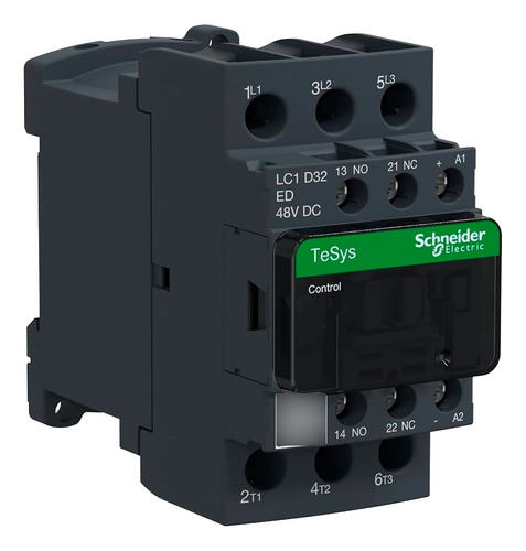 Contactor Tripolar 32a 1na-1nc Bobina  48 Vcc Schneider