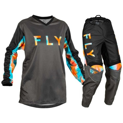 Traje Fly Racing Mujer F-16 Rosado Multicolor