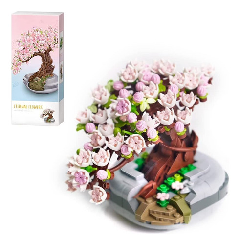 Fabb Bloque De Construcción De Flores De Cerezo Bonsái Kit