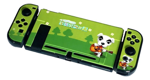 Carcasa Acrilico Protector Switch Animal Crossing Perro