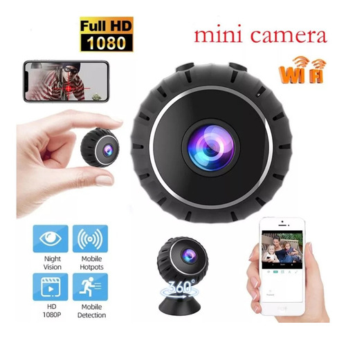 Mini Cámara Espía Inalámbrica Wifi Infrarrojo Ipc-nx11 1080p