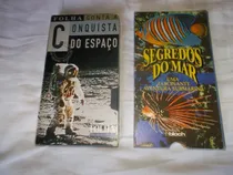 Comprar Vhs Documentários: A Conquista Do Espaço E Segredos Do Mar