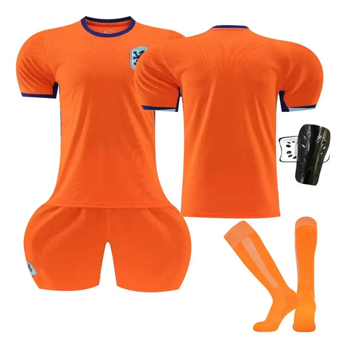 Camiseta Local De Holanda Para La Eurocopa 2024 Van Dijk Rob