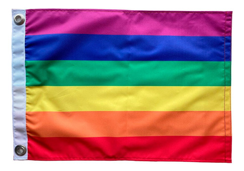 Bandera Pride Orgullo Lgbt Impermeable 43x30 Cm