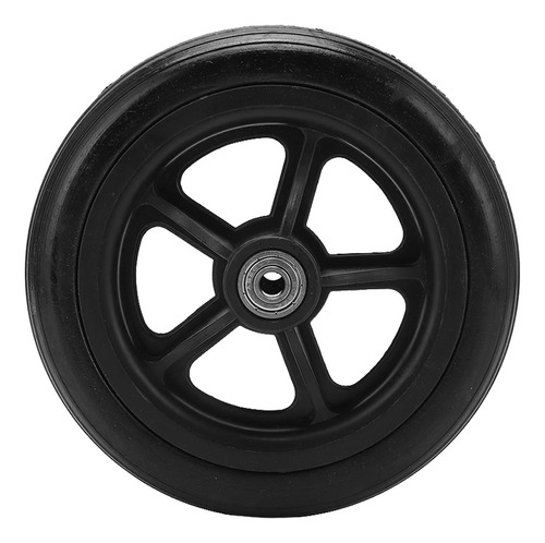 Rueda De Silla De Ruedas Walker Tire De 163 Mm Pu Low Noise