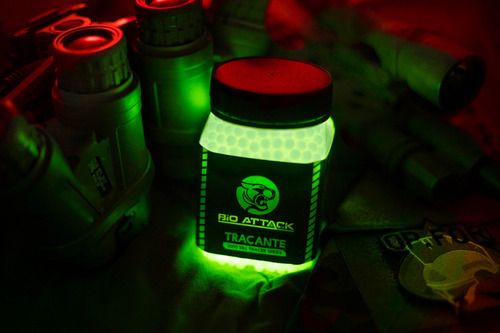 Imagem 4 de 7 de Bbs Airsoft Munição Esfera Bioattack Traçante Premium 0.25g