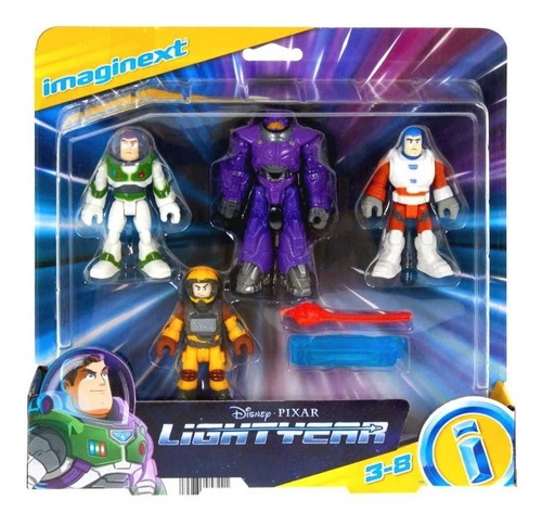 Toy Story Buzz Ligthyear Zurg Imaginext Colecc. N.u.e.v.o (Usado)